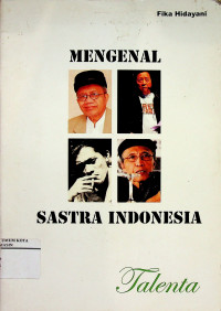 Image of Mengenal Sastra Indonesia