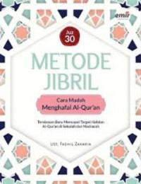 Image of Metode Jibril Juz 30