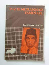 Image of Prof. H. Muhammad Yamin S.H.
